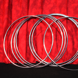 12 inch Linking Rings SS (8 Rings) by Mr. Magic - Brown Bear Magic Shop