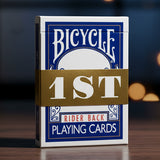 1ST Edition Bicycle Rider Backs In Blue - Brown Bear Magic Shop