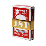 1ST Edition Bicycle Rider Backs In Red - Brown Bear Magic Shop