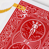 1ST Edition Bicycle Rider Backs In Red - Brown Bear Magic Shop