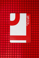 1ST Playing Cards V6 - Red - Brown Bear Magic Shop