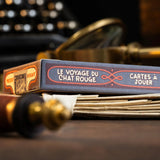 Le Voyage Du Chat Rouge Playing Cards by Stockholm17