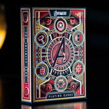 Avengers: Red Edition Playing Cards by theory11 - Brown Bear Magic Shop