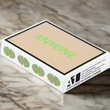 Beige/Green Cap Logo ANYONE Playing Cards - Brown Bear Magic Shop