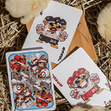 BICYCLE CHKNS & CROWNS PLAYING CARDS - Brown Bear Magic Shop