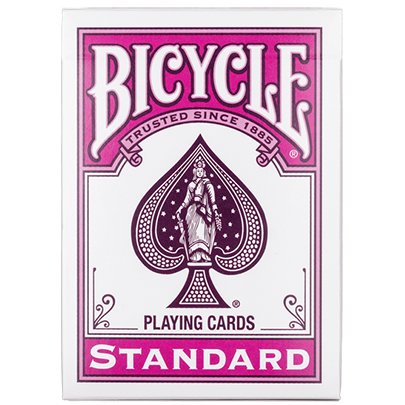 Bicycle Color Series (Berry) Playing Card - Brown Bear Magic Shop
