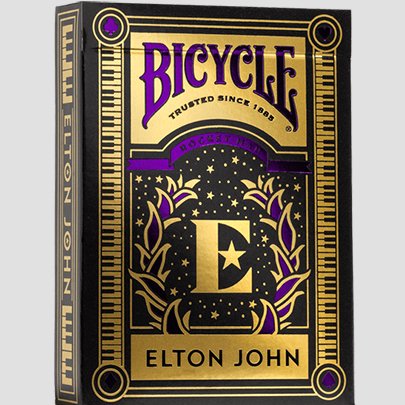 Bicycle Elton John Playing Cards - Brown Bear Magic Shop