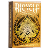 Bicycle Gold Dragon Playing Cards - Brown Bear Magic Shop