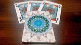 Bicycle Kaleidoscope Blue Playing Cards - Brown Bear Magic Shop