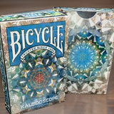 Bicycle Kaleidoscope Blue Playing Cards - Brown Bear Magic Shop