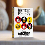 Bicycle Mickey and Friends Playing Card by US Playing Cards - Brown Bear Magic Shop