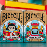Bicycle Paper Royals Playing Cards - Brown Bear Magic Shop