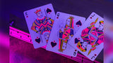 Bicycle Star-Fire Pink Neon Playing Cards - Brown Bear Magic Shop