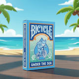 Bicycle Under the Sea Playing Cards by US Playing Card - Brown Bear Magic Shop