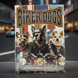 Biker Dogs Playing Cards by Collectable Playing Cards - Brown Bear Magic Shop