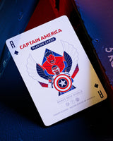 Captain America Playing Cards by theory11 - Brown Bear Magic Shop