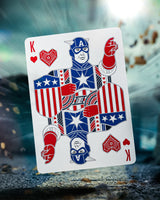Captain America Playing Cards by theory11 - Brown Bear Magic Shop