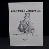 Carpenter's Conceptions by Jack Carpenter and Jamie Masterson - Brown Bear Magic Shop