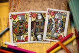 Crayon Playing Cards by Kings Wild Project - Brown Bear Magic Shop