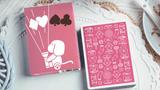 Diary of Kitten and Puppy - Puppy Pink Edition Playing Cards - Brown Bear Magic Shop