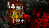 Draconian Crimson Playing Cards by Midnight Cards - Brown Bear Magic Shop