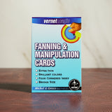 Fanning & Manipulation cards (4 color) Vernet - Brown Bear Magic Shop
