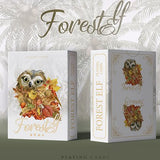 Forest elf Owl Playing Cards - Brown Bear Magic Shop