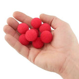 0.5 inch Super Soft Sponge Balls (Red) by Magic By Gosh