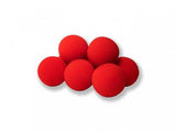 0.5 inch Super Soft Sponge Balls (Red) by Magic By Gosh