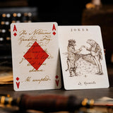 Le Voyage Du Chat Rouge Playing Cards by Stockholm17 - Brown Bear Magic Shop