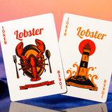 Lobster Playing Cards by Riffle Shuffle - Brown Bear Magic Shop