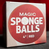 Magic Sponge Ball 4" - 1 Red Ball by Murphy's Magic - Brown Bear Magic Shop