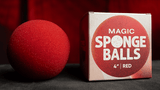 Magic Sponge Ball 4" - 1 Red Ball by Murphy's Magic - Brown Bear Magic Shop