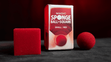 Magic Sponge Ball to Square RED by Murphy's Magic - Brown Bear Magic Shop