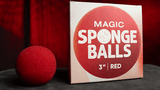 Magic Sponge Balls 3" (pack of 4) by Murphy's Magic - Brown Bear Magic Shop