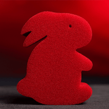 Magic Sponge Bunny Rabbit Set (Red) by Murphy's Magic - Brown Bear Magic Shop