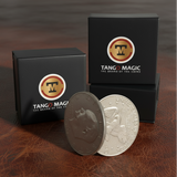 Magnetic Flipper Coin Half Dollar (D0042) by Tango - Brown Bear Magic Shop