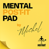 Mental Post-It Pad by Michel - Brown Bear Magic Shop