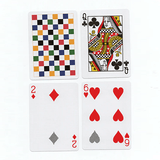 Multi Checkerboard ANYONE Playing Cards - Brown Bear Magic Shop