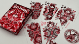 Neko Samurai (Red) Playing Cards - Brown Bear Magic Shop