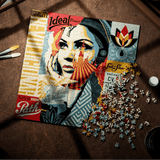 OBEY Jigsaw Puzzle by theory11 - Brown Bear Magic Shop