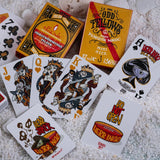 Odd Fellows 'Herr Ingo' Mini Playing Cards - Brown Bear Magic Shop