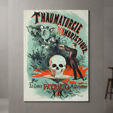 Patrizio Castiglione Poster (18 inch by 24 inch) designed by Jules Cheret - Brown Bear Magic Shop