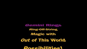 Gemini Ring Brass by Chazpro