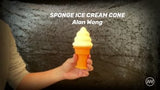 Sponge Ice Cream Cone (2 Cones) by Alan Wong