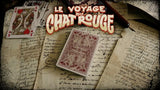 Le Voyage Du Chat Rouge Playing Cards by Stockholm17