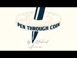 Pen Through Coin by Michael Ammar