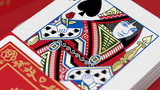 Red Roses Gold Foil Playing Cards (Fully Marked) - Brown Bear Magic Shop