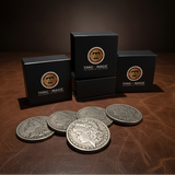 Replica Morgan Expanded Shell plus 4 coins (RP001) by Tango Magic - Brown Bear Magic Shop