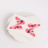 Room One X Butterfly Present Butterfly Try All Playing Cards - Brown Bear Magic Shop